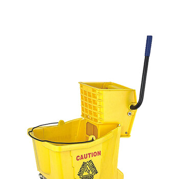 超洁亮（SUPER·CLEAN）B-040 单桶榨水车 36升柞水车拖把挤水桶