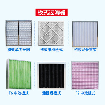 英达风机 初效板式过滤器G4初效龙骨反面加密封条590*590*45定制品