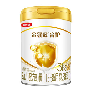 伊利金领冠育护【5倍DHA好脑力】幼儿配方奶粉3段(1-3岁)900g