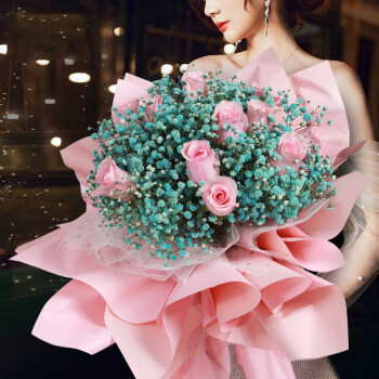 【两小时达】人节礼物向日葵混搭玫瑰花束鲜花速递全国店同城配送北京