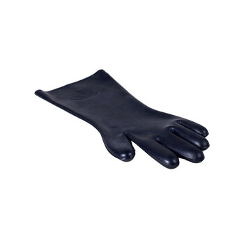 双安 耐油手套 工业耐油污手套 丁腈橡胶防油手套 加长型39CM