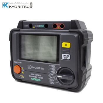 克列茨 KEW3125A 数字式高压绝缘电阻计带激化指数和吸收比5档5000V 1年维保