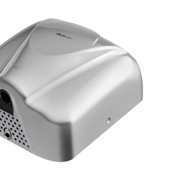 艾克（AIKE）AK2812 商务酒店不锈钢智能感应烘手机卫生间洗手干手器 不锈钢镜面银/1400W