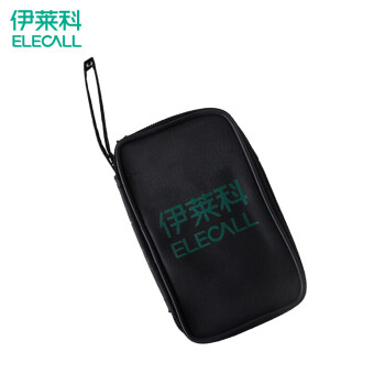伊莱科(ELECALL)数字万用表钳形表专业仪表包收纳包 ELE-B01 (140*84*40mm) 
