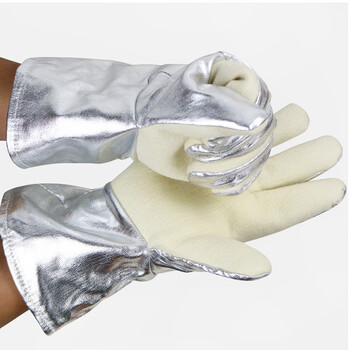 安美尚（ams）NFRR15-34 高温铝箔手套 1双