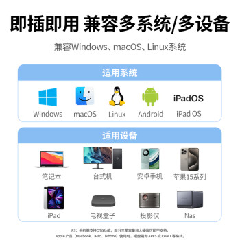 绿联 M.2 NVMe固态硬盘盒 Type-C3.2移动硬盘盒 适用笔记本电脑苹果16外接SSD机械硬盘盒子 铝合金散热