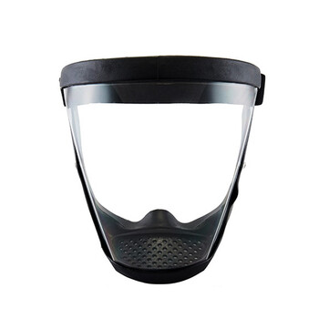 者也（ZYE）抗冲击防飞沙飞沫高清大视野防护面罩透气通风网孔防起雾面屏 轻便式高透明防雾面罩