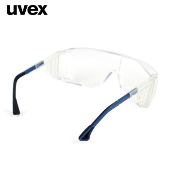 uvex优唯斯 9161305访客眼镜防雾防护眼镜实验室防风沙防尘护目镜外罩眼镜定做