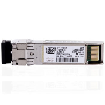 思科 CISCO  SFP-10G-SR 万兆光纤多模块接口卡双芯LC