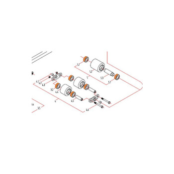 永恒力配件 手动托盘车 标准轴承 适用AM,AC,DF系列（10个以上起订）