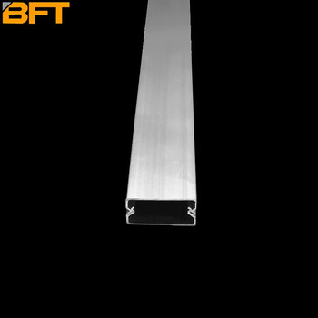 贝傅特 铝合金方线槽板 明装耐踩方形地面压线走线过线扣线槽 方形穿线板电线布线槽 地线槽 20*10