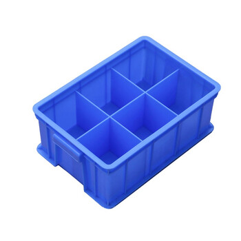 京度360*248*145分格箱物料分格箱多格收纳盒五金工具箱元件螺丝盒分类盒6格