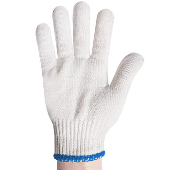 益美得 dzm1402 灯罩棉手套棉纱线劳保清洁手套 单双装