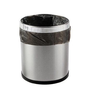 益美得 FW-2066 垃圾袋平口加厚酒店商用环卫物业塑料袋 黑色45x45CM 1000个/件 2G