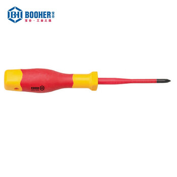 宝合(BOOHER)双色等杆径绝缘十字螺丝批PH3x150mm 0202306A