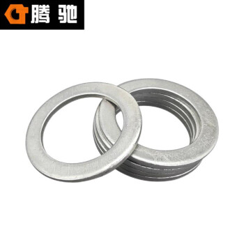 腾驰（CT)-114 加厚垫圈金属螺丝平垫片 304不锈钢平垫 加厚圆形介子  M5*9*1.0(100粒)