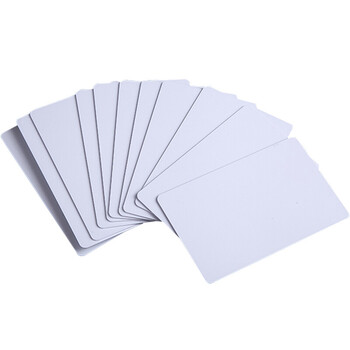 海斯迪克 HKW-280 门禁卡定做印刷复旦芯片非接触式智能M1感应会员卡定制 IC白卡 100张