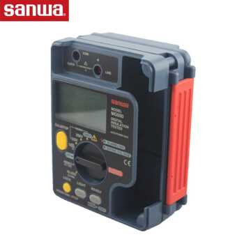 sanwa MG500 三和数显绝缘电阻测试仪数显电子摇表兆欧表三挡位500V 1年维保