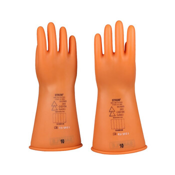 诚格(C&G)STROM 2级绝缘手套2LO-230/S1-360乳胶手套电力配电房新能源耐高压电工用 带电作业安全防触电