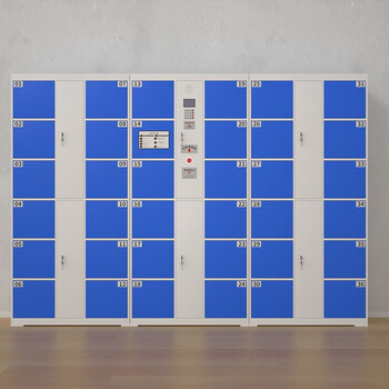 京顿JINGDUN 电子存包柜储物柜工厂车间单位智能寄存柜储物柜自编码系统款 36门