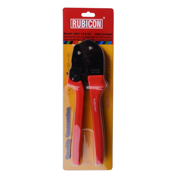 罗宾汉（RUBICON）RKY-162-02 棘轮压线钳YO非绝缘端子22～10AWG冷压接钳子 0.5mm²～6.0mm²