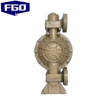 FGO 气动隔膜泵耐强腐蚀 氟塑料PVDF+F46特氟龙 DN50 2寸