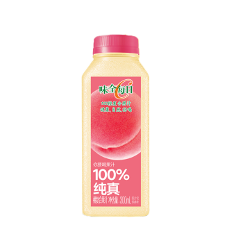 味全每日c果汁桃汁300ml1瓶