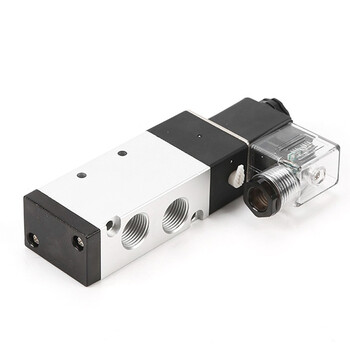 冰禹 BYA-81 二位五通气动电磁阀 换向阀气阀 210线圈 DC 24V