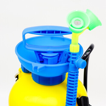 安小侠 洗眼器 双口便携式喷雾器洗眼器 紧急移动台式压力实验室工业用 5L便携式