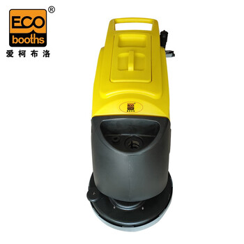 爱柯布洛 电瓶式半自动洗地机 手推式多功能洗地机超市高铁车间物业车库工厂电瓶式清洗机 可定制 551002