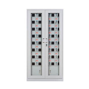 京度 钢制手机柜管理工厂学校手机存放箱收纳保管柜可定制 四十门存放柜