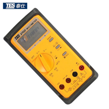 泰仕 TES-2700 万用表自动换挡高精度数字万用表三用电表 1年维保