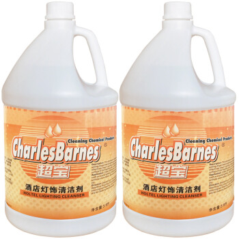 超宝（CHAOBAO）DFF032 酒店灯饰清洁剂水晶灯吊灯灯具灯罩专用清洗液灯罩除尘剂去污垢 3.8L/桶