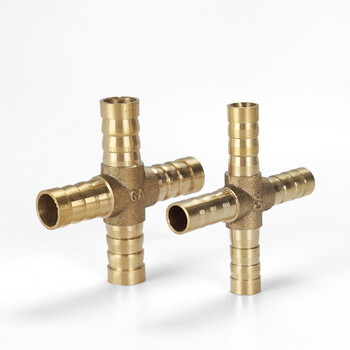 冰禹 BYA-79 宝塔直通直插三通正三通人型三通四通气动元件 宝塔二通14