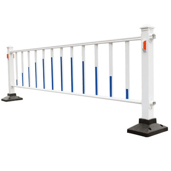 海斯迪克 HK-330 道路护栏立柱 锌钢材质交通设施防撞护栏柱子 100CM立柱