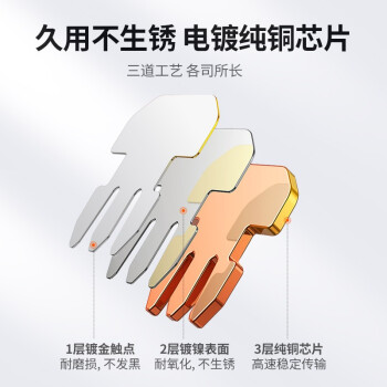 绿联 六类网线屏蔽水晶头 6类千兆网络接头 镀金工程级RJ45电脑网线连接器 CAT6水晶头100个