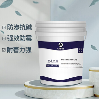 阿斯密 ASMES ASW350 防潮抗藻全天候外墙封闭底漆 20kg 白色