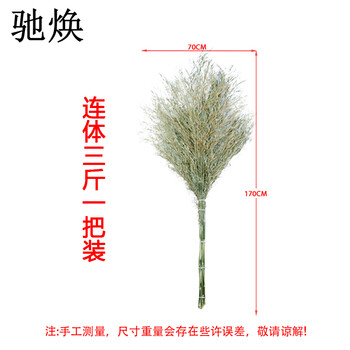 驰焕 环卫大扫把户外街道院子物业工厂学校清洁环卫扫帚笤帚 连体三斤款1把装