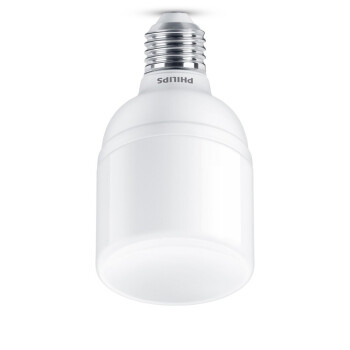 飞利浦LED灯泡 高亮型LED柱形灯泡 E27大螺口 5W 白光6500K色温