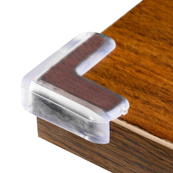 稳斯坦 WST086 透明防撞护角 安全防护包角包边加厚防撞桌角套角 L形款10个