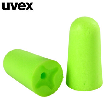 uvex优唯斯 2112001一次性防噪音耳塞抛弃型防护耳塞无绳独立包装定做 1盒（200付）
