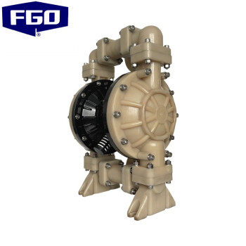 FGO 气动隔膜泵耐强腐蚀 氟塑料PVDF+F46特氟龙 DN50 2寸