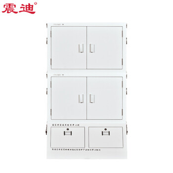 震迪手机屏蔽柜电子产品存放柜保管柜SD0632小底柜三节96格可定制
