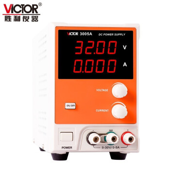 胜利仪器（VICTOR）VC3005A 直流稳压电源开关数显电流表30V/5A 1年维保