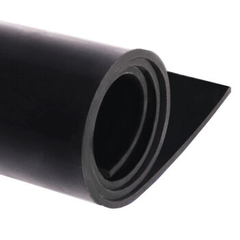 隆泰炜业 LONG TAI 普通耐酸碱橡胶板 黑色 宽1米 50kg/包 8mm 企业定制