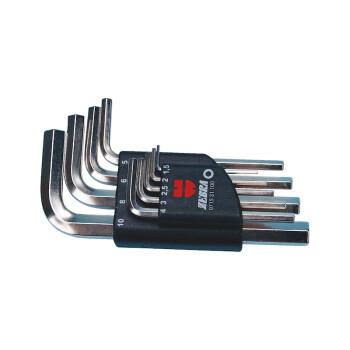 伍尔特官方（WURTH）071531 110 内六角扳手组套-(1.5-12)-10PCS 内六角扳手套件 内六角组套 内六角扳手