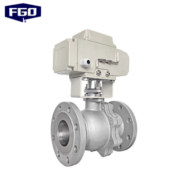 FGO 电动法兰球阀  碳钢WCB四氟密封 开关型  Q941F-16C DN150