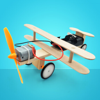 小学生学校手工作业自制科学玩具男孩儿童科技小发明diy科普材料单翼