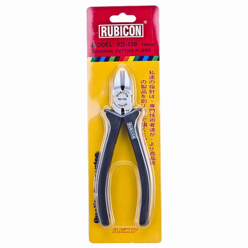 罗宾汉（RUBICON）电工斜嘴钳RD-150 斜口钳 斜咀钳6寸150mm