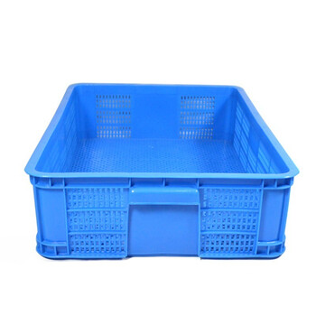 伏兴 塑料周转筐 塑料筐定制快递筐运输货物框收纳筐篮子周转箱 龙虾筐/外610*420*150mm